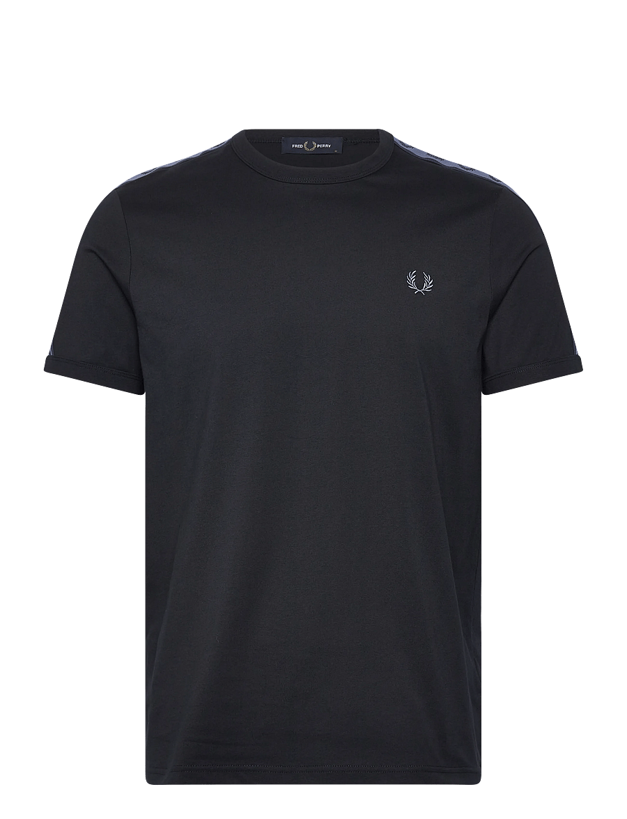 Fred Perry - CONTRAST TAPE RINGER TEE - kurzärmelig - navy/ace blue - 1