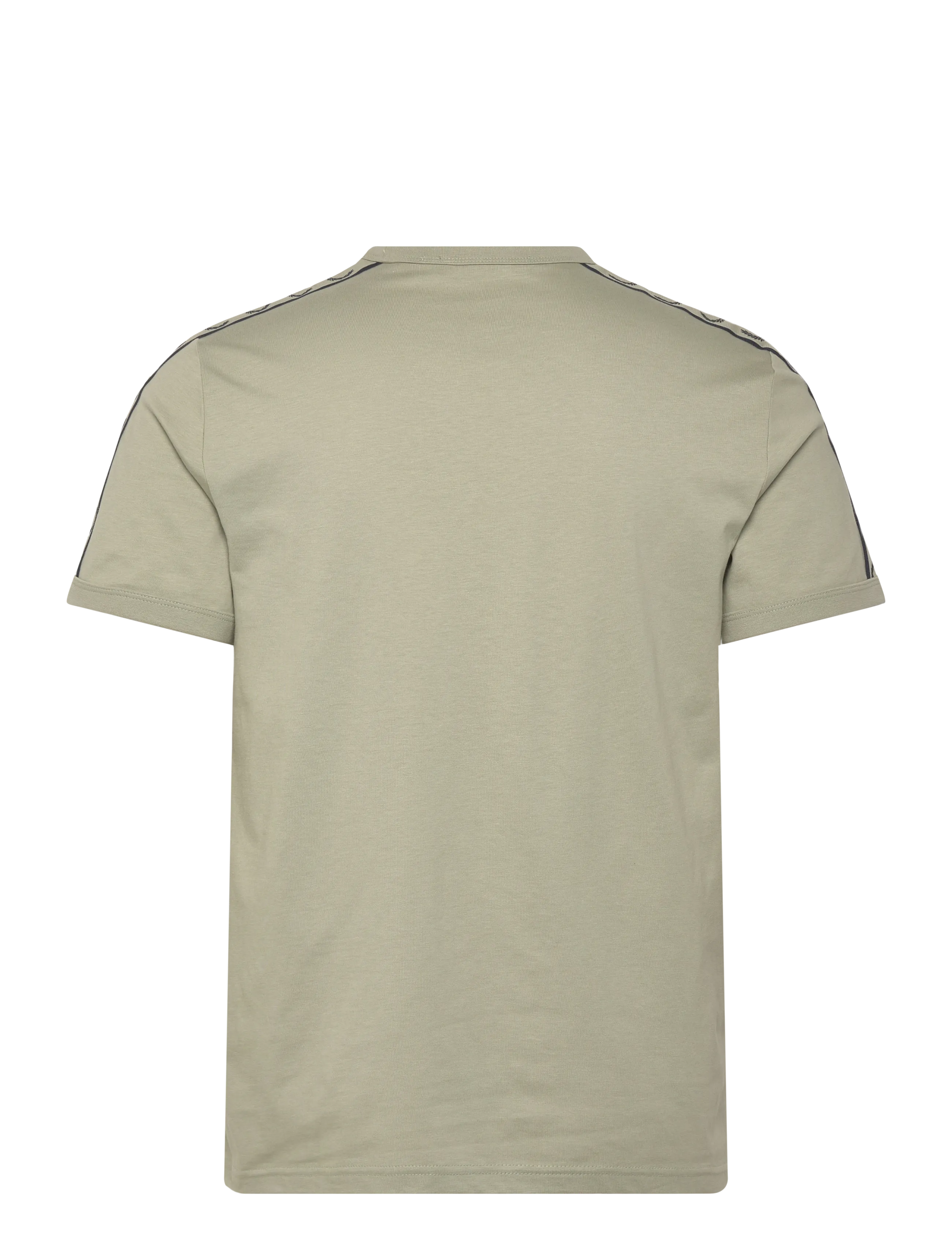 Fred Perry - CONTRAST TAPE RINGER TEE - stutterma bolir - seagrass/navy - 2