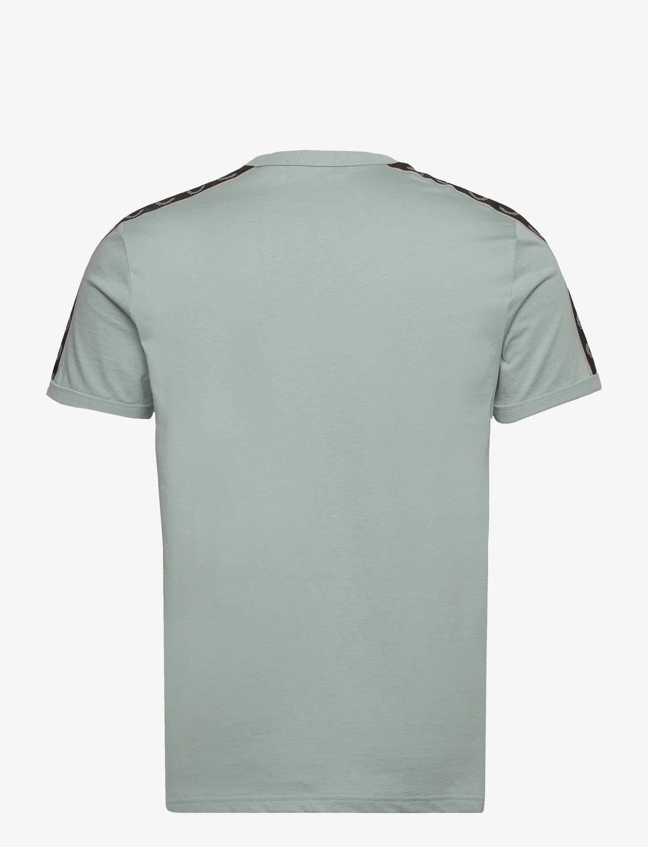Fred Perry - C TAPE RINGER T-SHIRT - basic t-shirts - slvblu/warm grey - 1