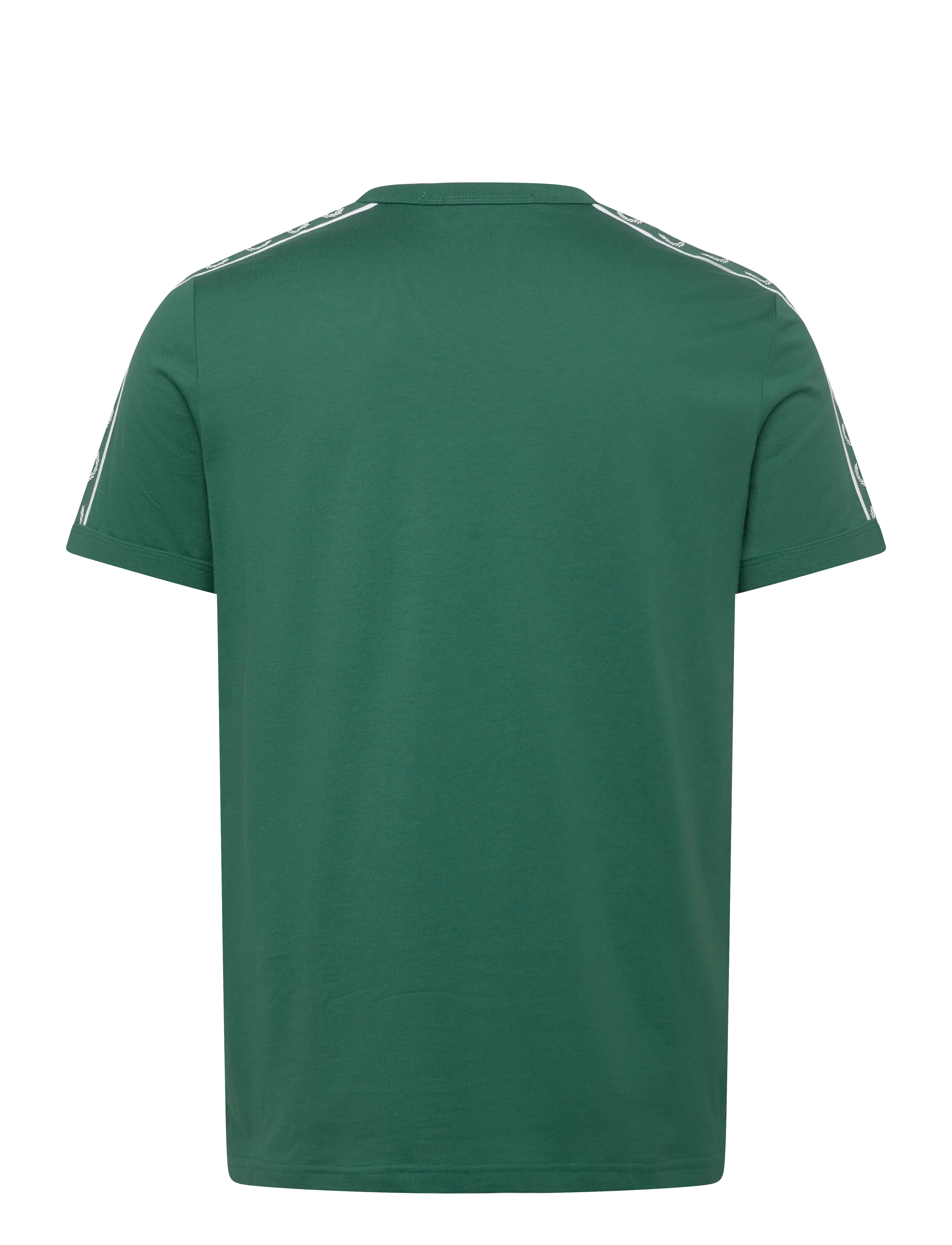 Fred Perry - CONTRAST TAPE RINGER TEE - short-sleeved t-shirts - sport green - 2