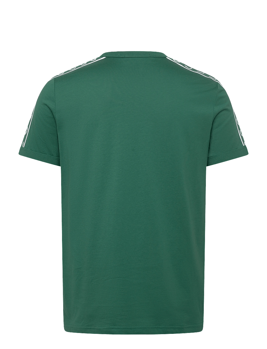 Fred Perry - CONTRAST TAPE RINGER TEE - kurzärmelige t-shirts - sport green - 2