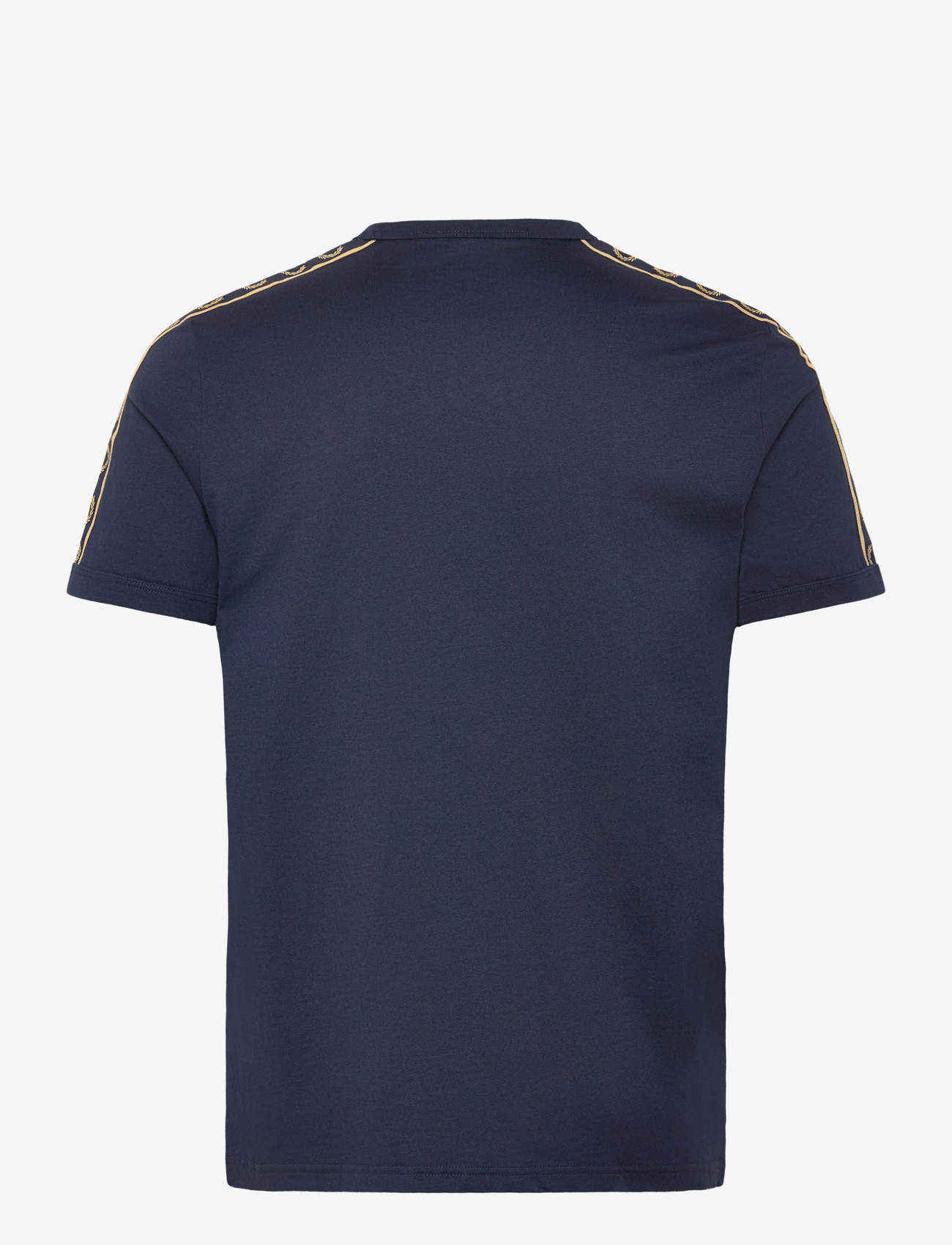 Fred Perry - CONTRAST TAPE RINGER TEE - marškinėliai trumpomis rankovėmis - tennisb/champagn - 1