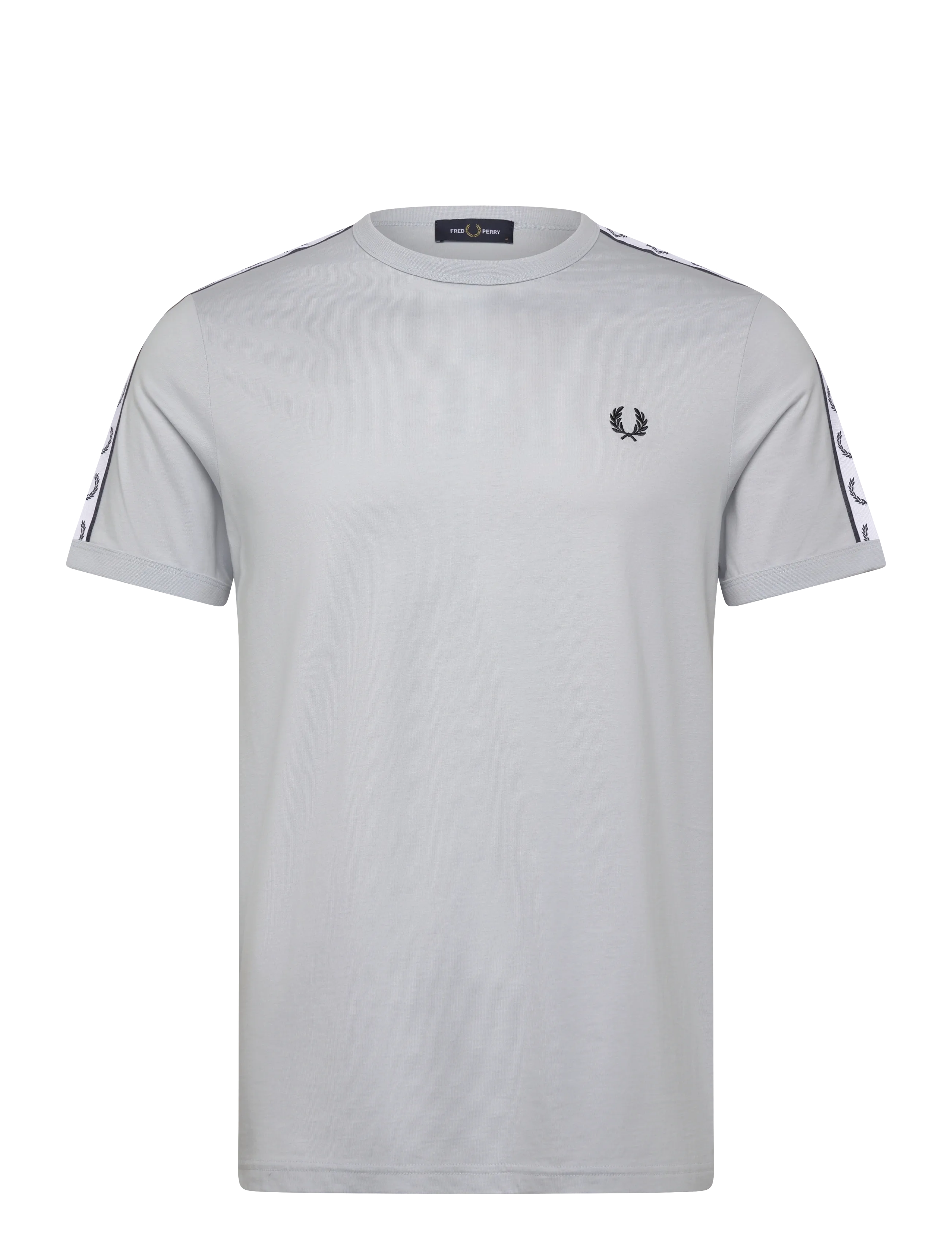 FRED PERRY Taped Ringer T-Shirt Blau - L - Herren