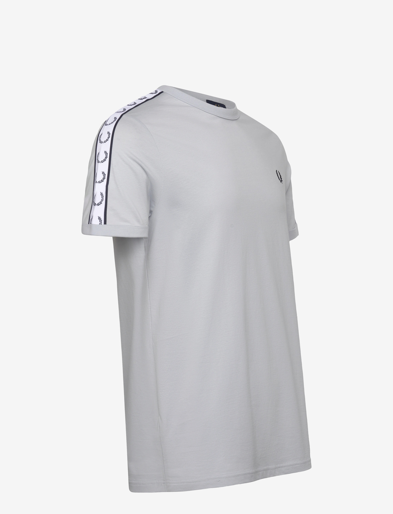 Fred Perry - TAPED RINGER T-SHIRT - kortärmade t-shirts - dusky blue - 3