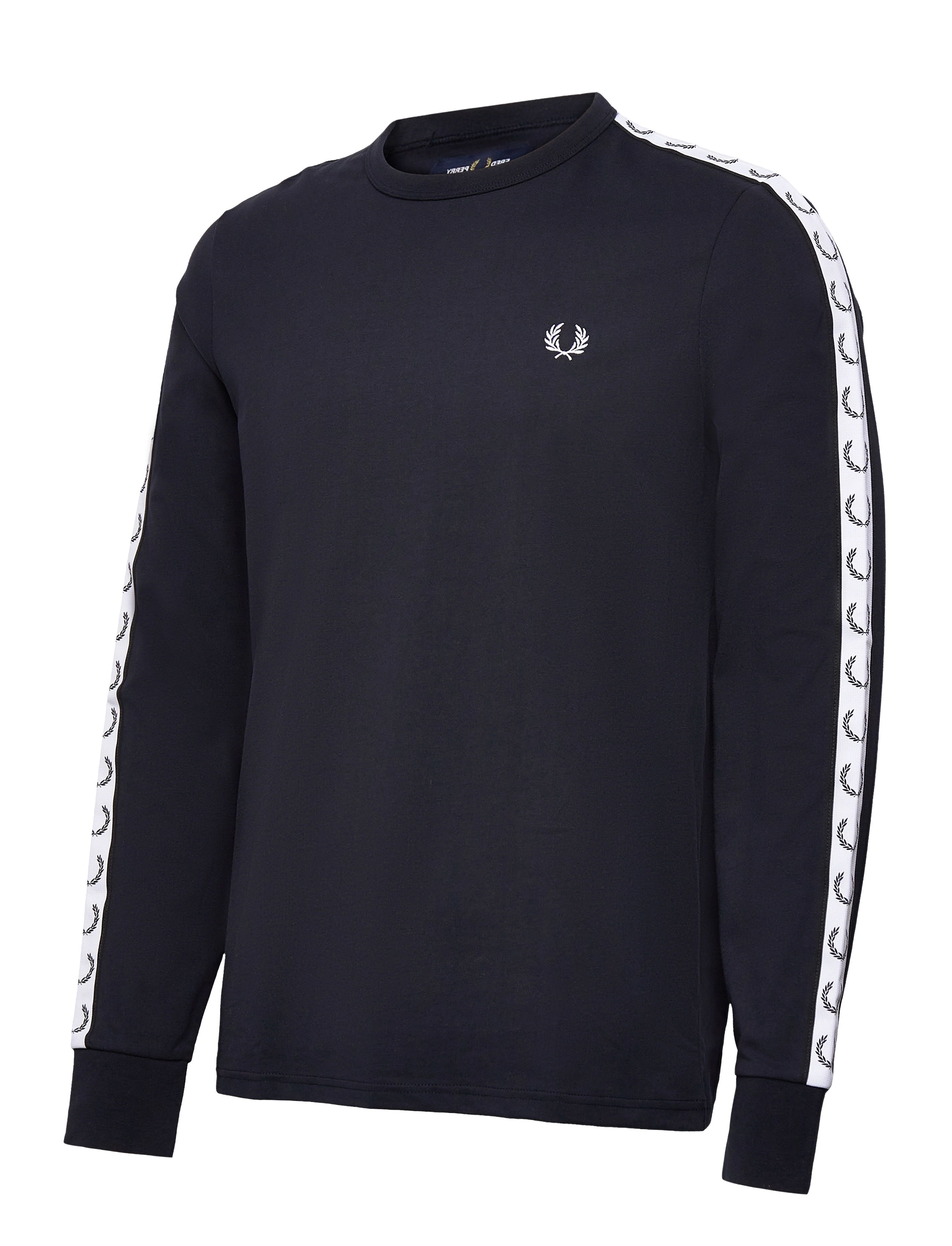 Fred Perry - TAPED L/S T-SHIRT - navy - 2