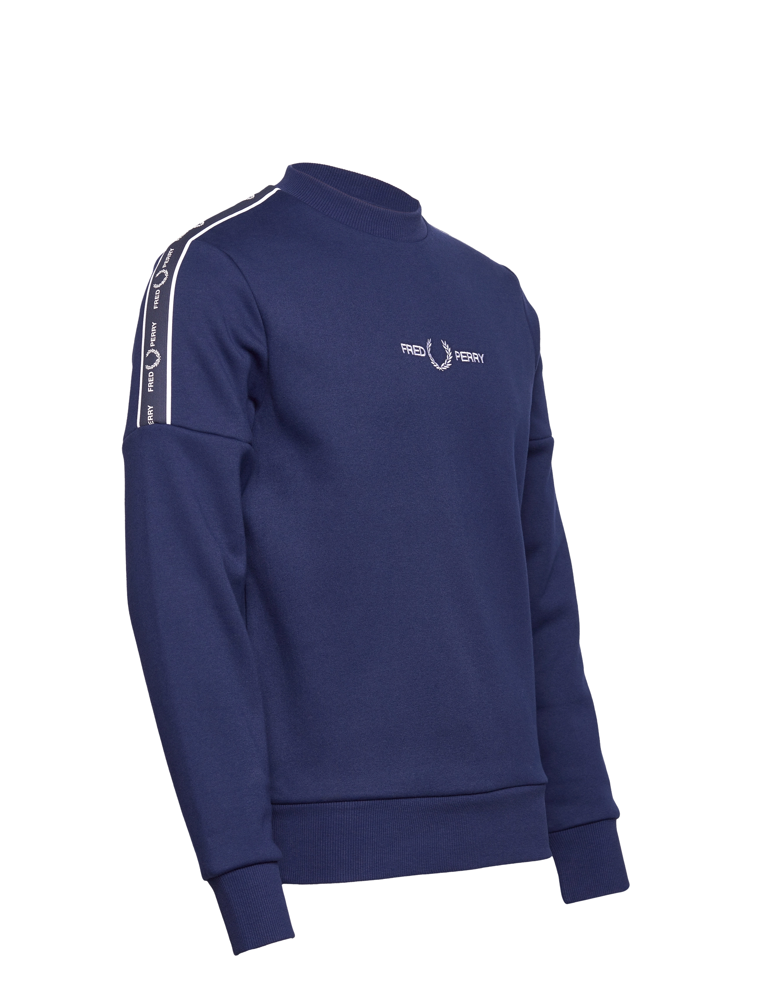Fred Perry - TAPE SLEEVE SWEATSHIRT - french navy - 2