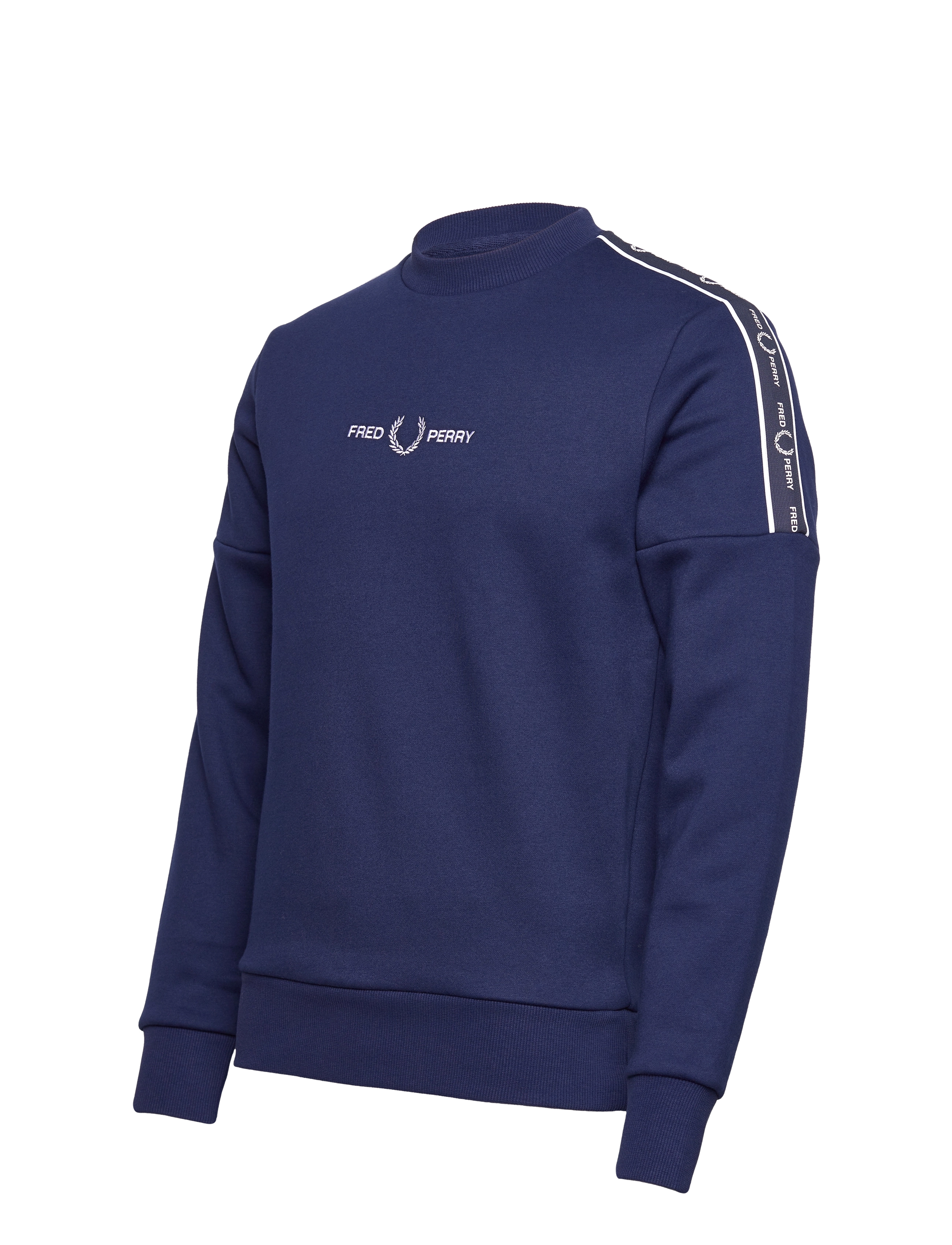 Fred Perry - TAPE SLEEVE SWEATSHIRT - french navy - 3