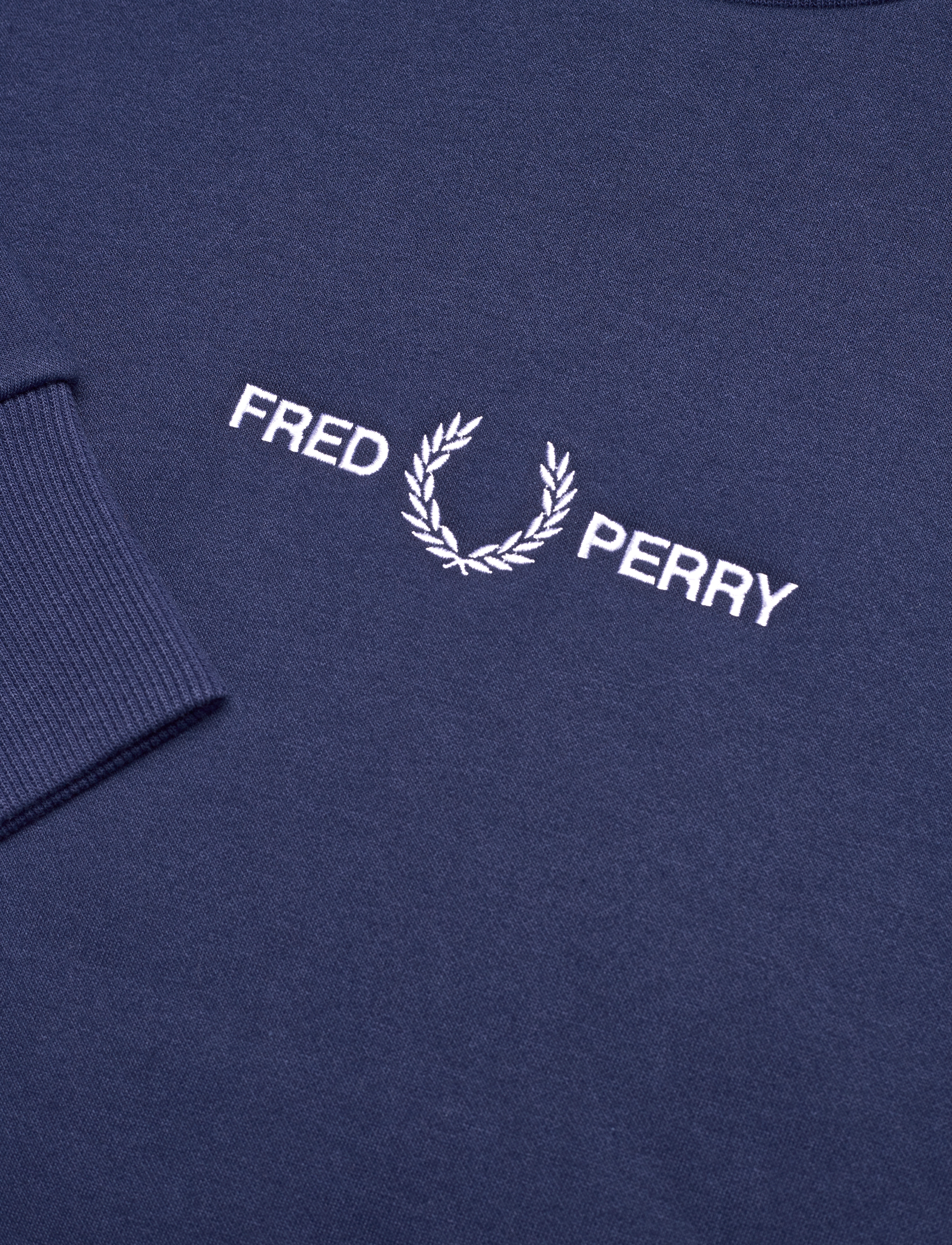 Fred Perry - TAPE SLEEVE SWEATSHIRT - french navy - 4
