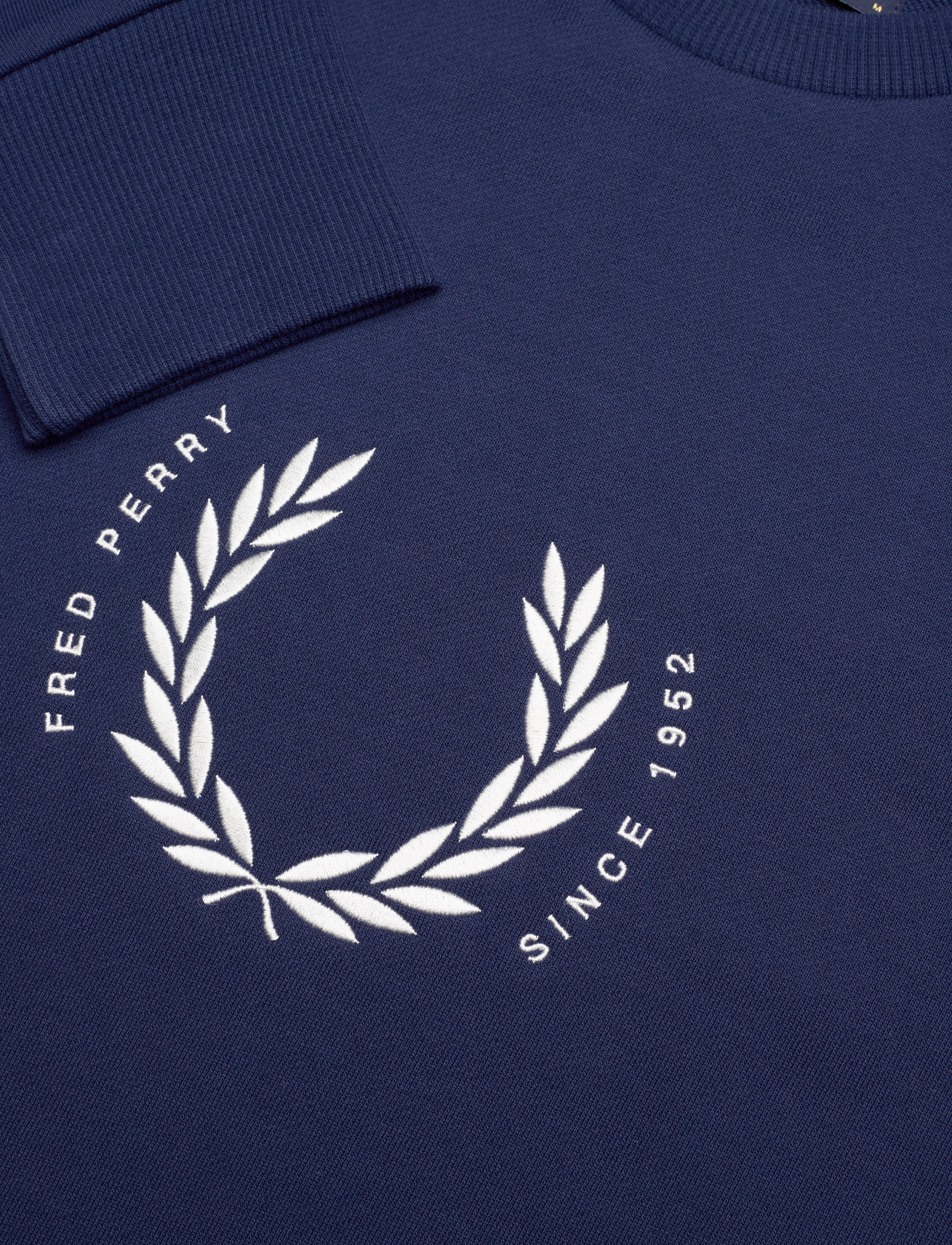 Fred Perry - BOLD TIPPED SWEATSH - french navy - 2
