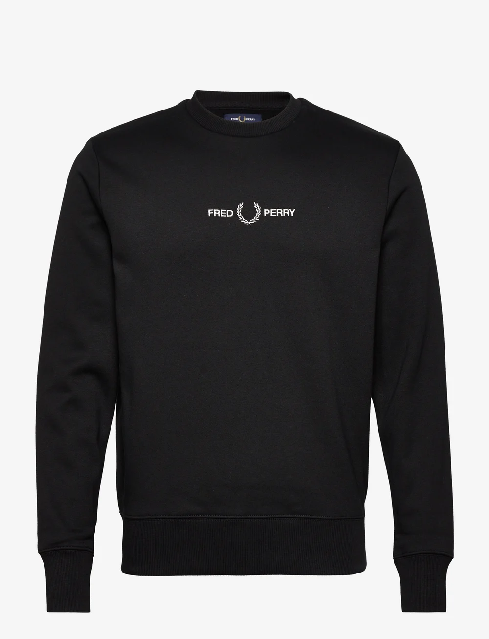 Fred Perry Embroidered Sweatsh Sweatshirts Boozt