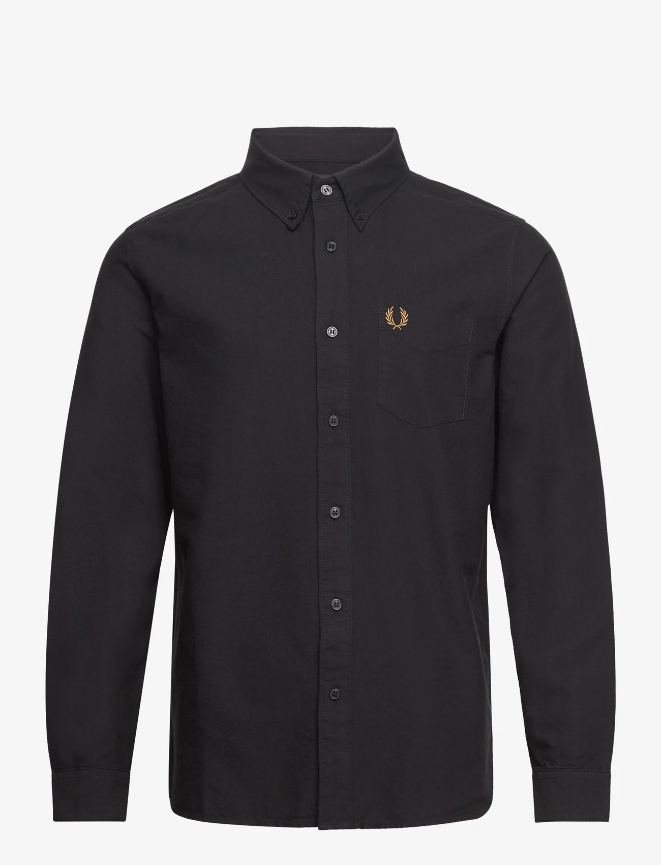 Fred Perry - OXFORD SHIRT - oxford shirts - black - 0