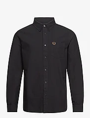 Fred Perry - OXFORD SHIRT - oksfordo marškiniai - black - 0