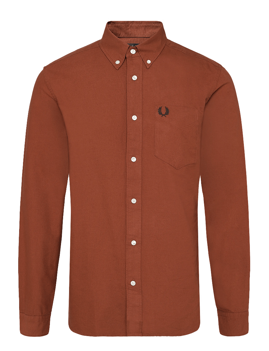 Fred Perry - OXFORD SHIRT - oxford-hemden - brandy - 1