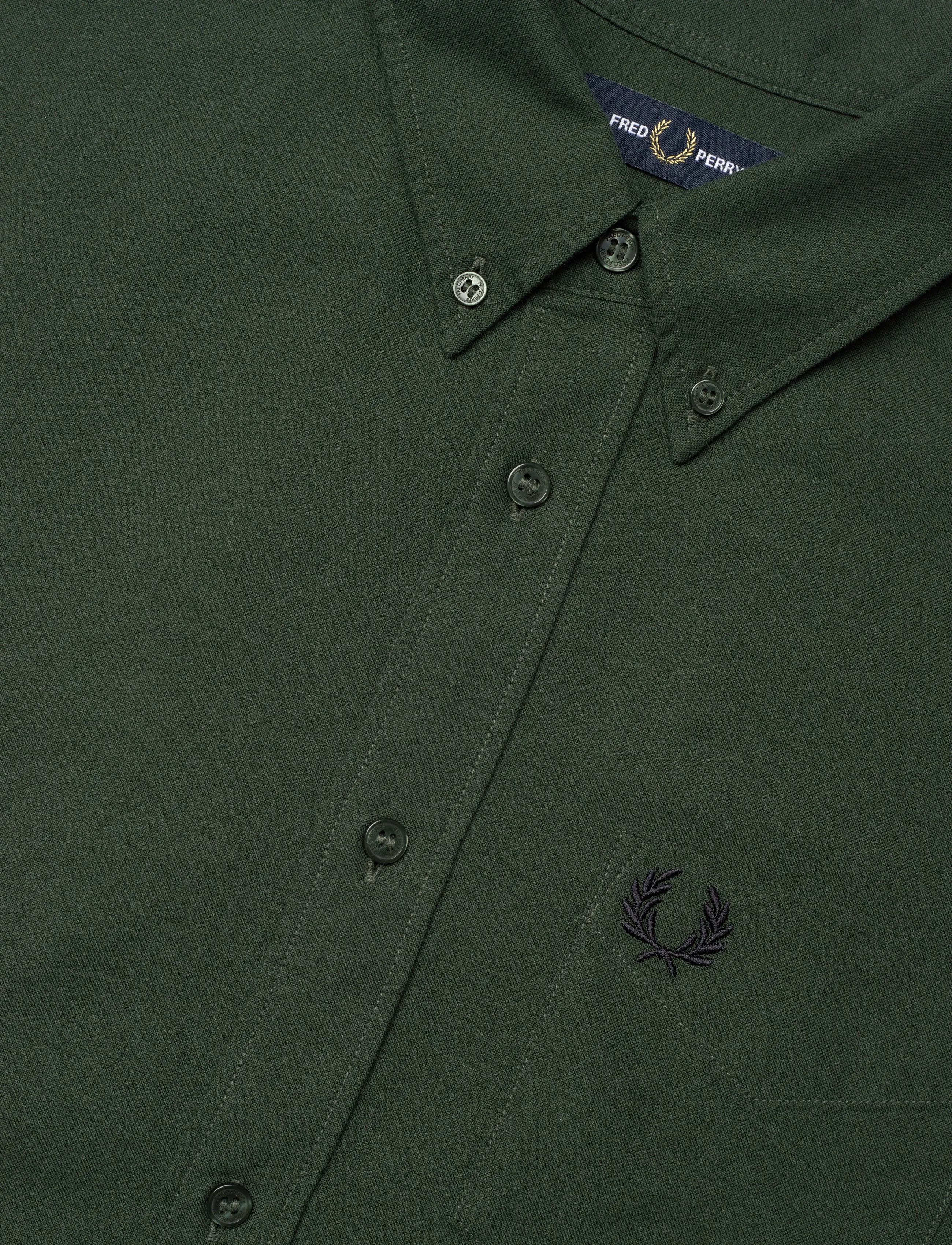 Fred Perry - OXFORD SHIRT - oxford skjorter - court green - 3