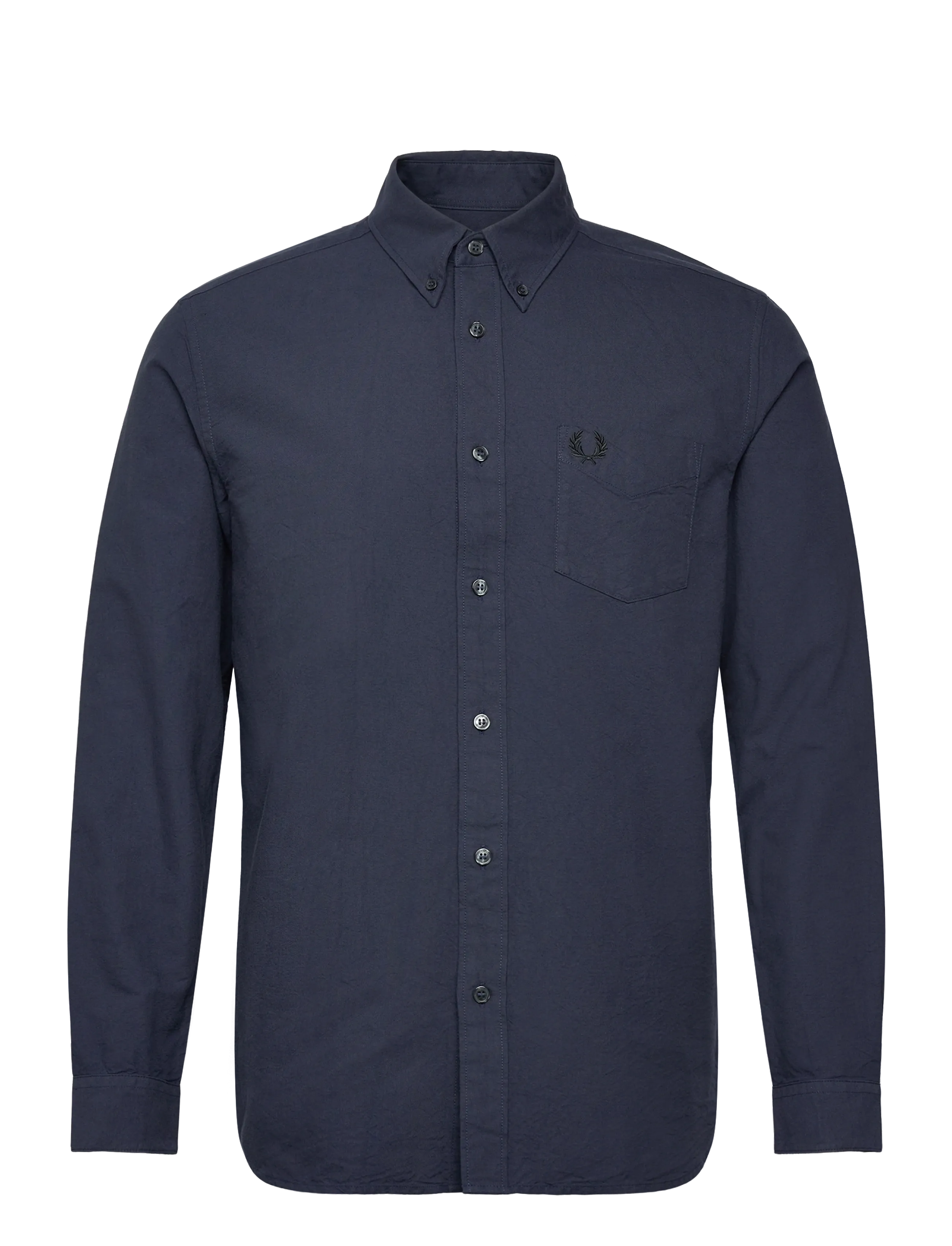 Fred Perry OXFORD SHIRT - Riided - DARK AIRFORCE / navy