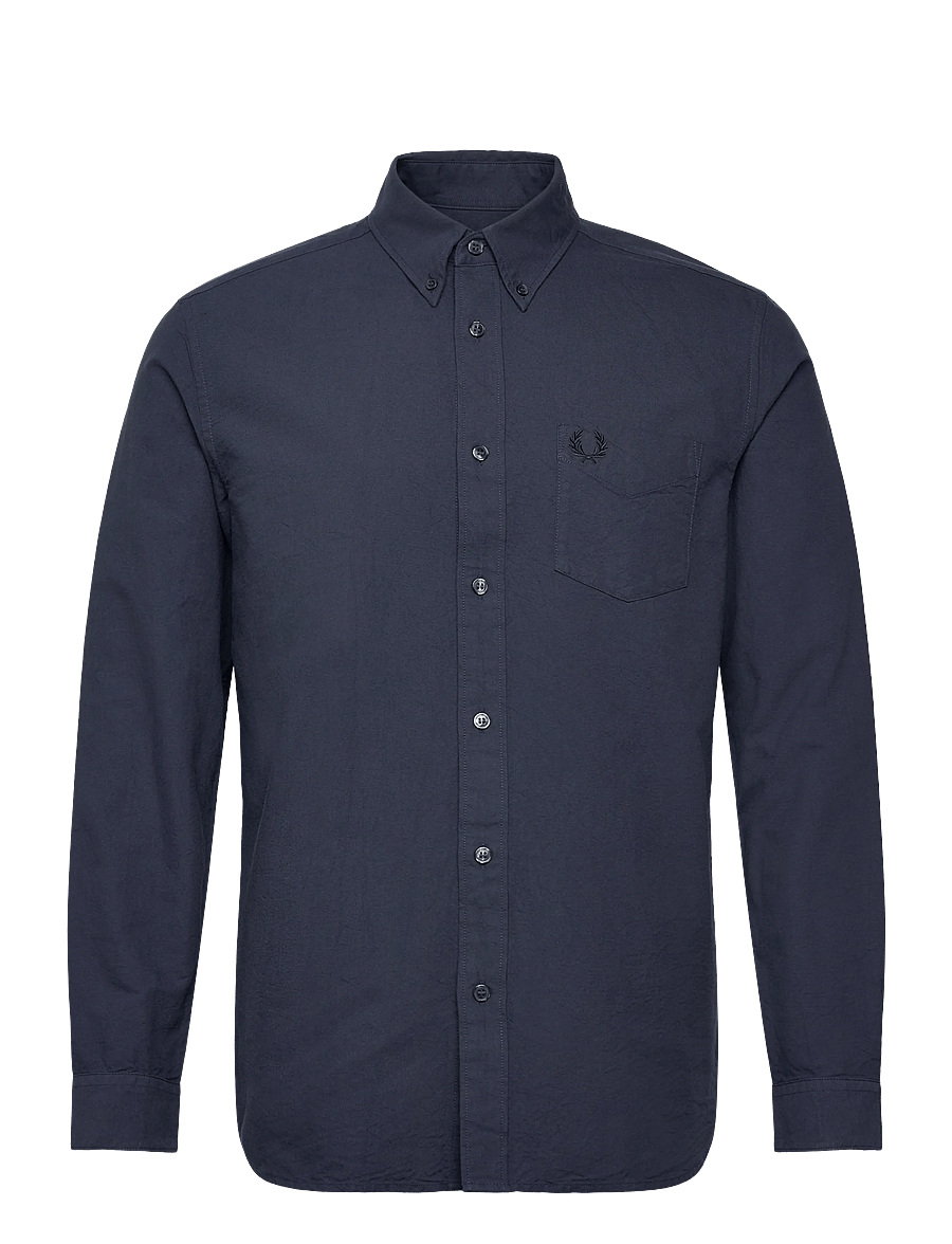 Fred Perry - OXFORD SHIRT - oxford-hemden - dark airforce - 1