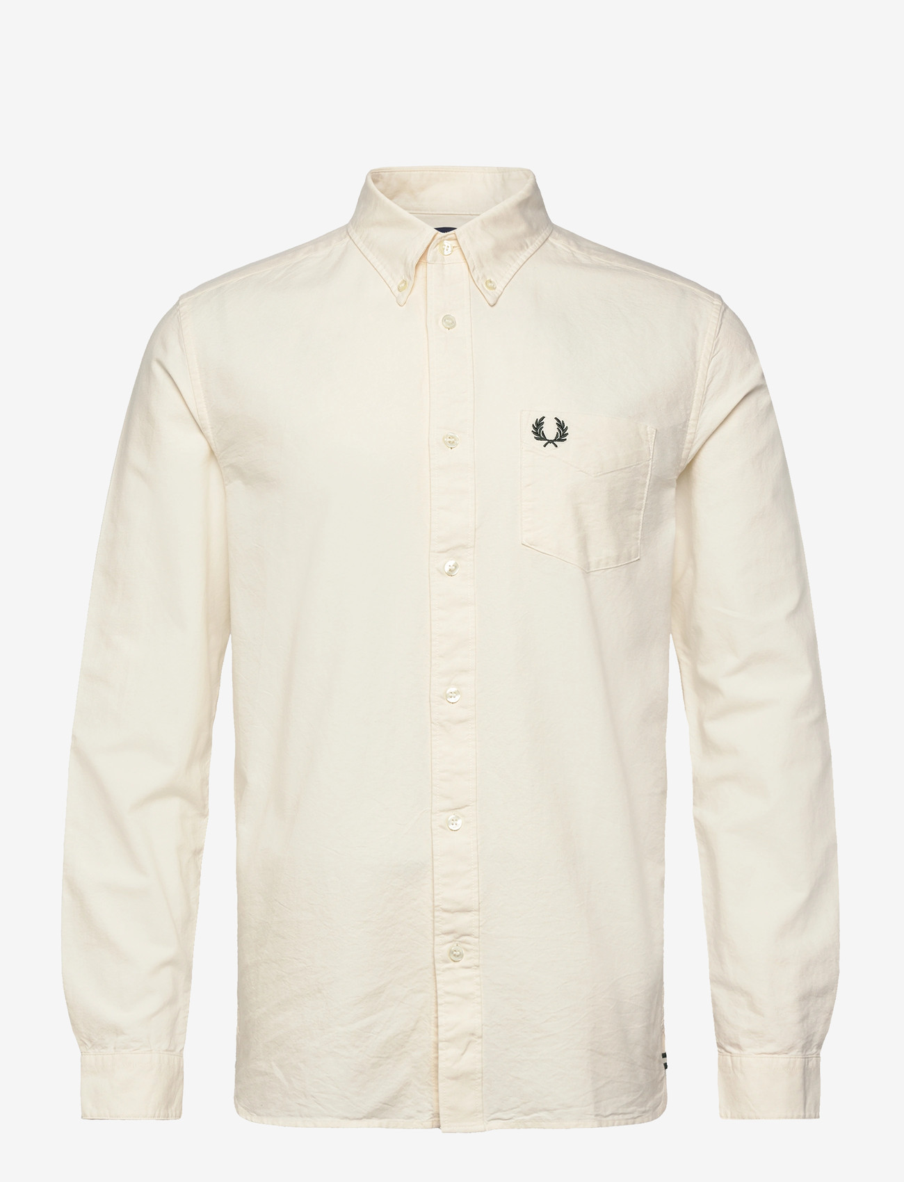 Fred Perry - OXFORD SHIRT - oxford skjorter - ecru/grassroots - 1