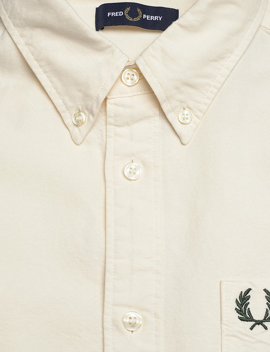 Fred Perry - OXFORD SHIRT - oxford skjorter - ecru/grassroots - 5