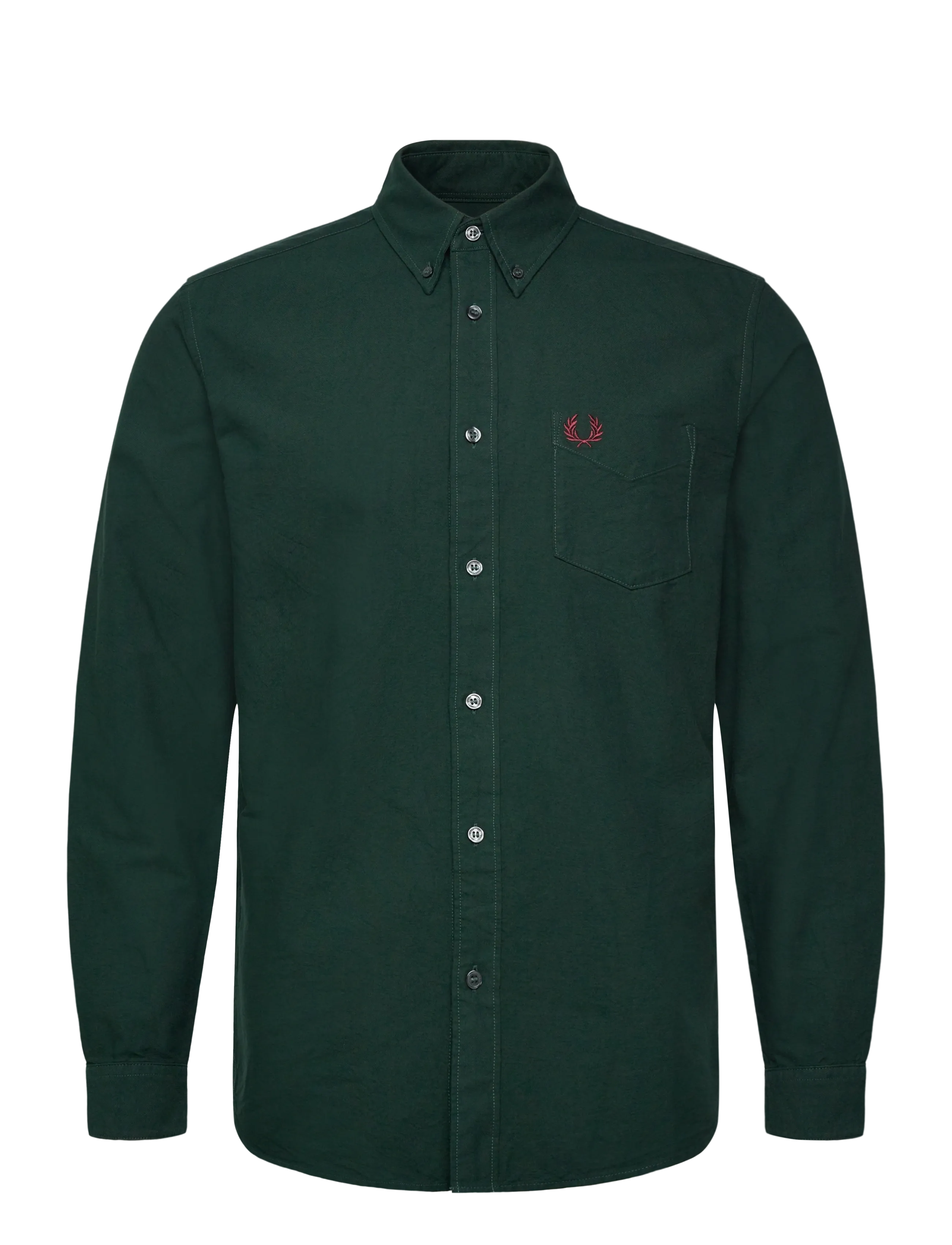 Fred Perry OXFORD SHIRT - Shirts - GRASSROOTS / green
