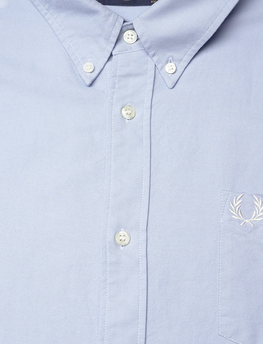 Fred Perry - OXFORD SHIRT - oxford shirts - light smoke - 2