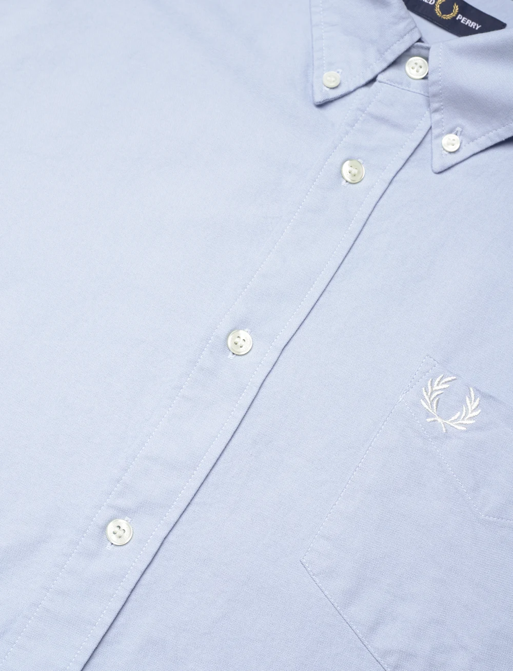Fred Perry - OXFORD SHIRT - tavalised t-särgid - light smoke - 3