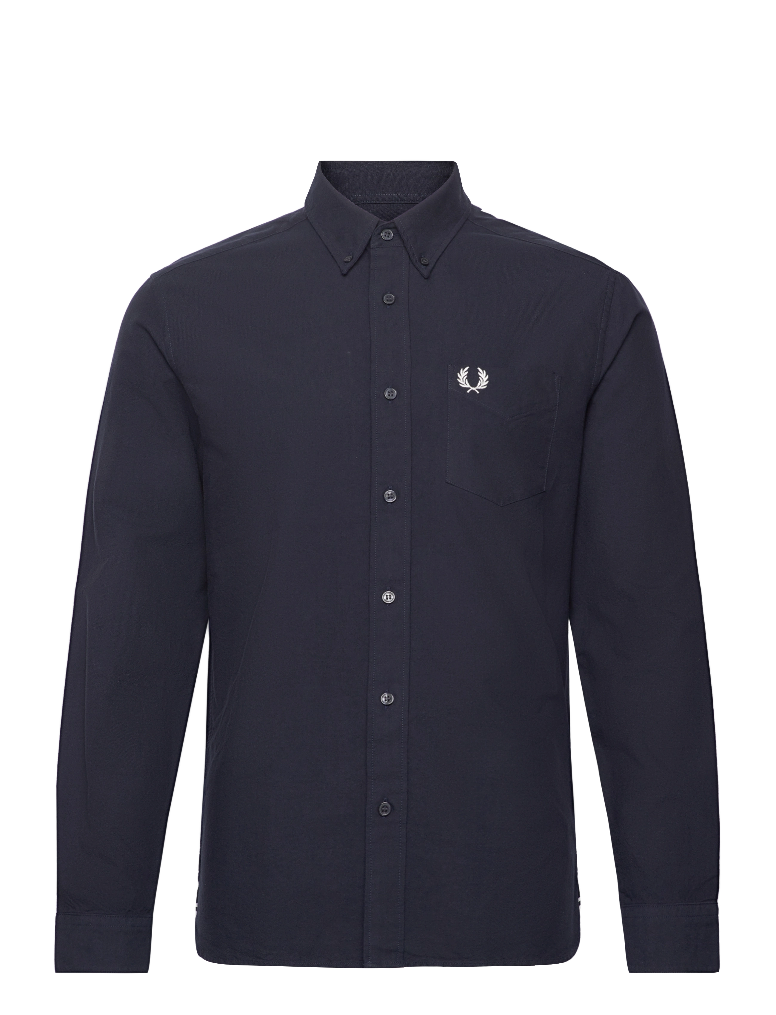 Fred Perry Oxford Shirt, Mænd, Oxford Skjorte, Navy, Str: M