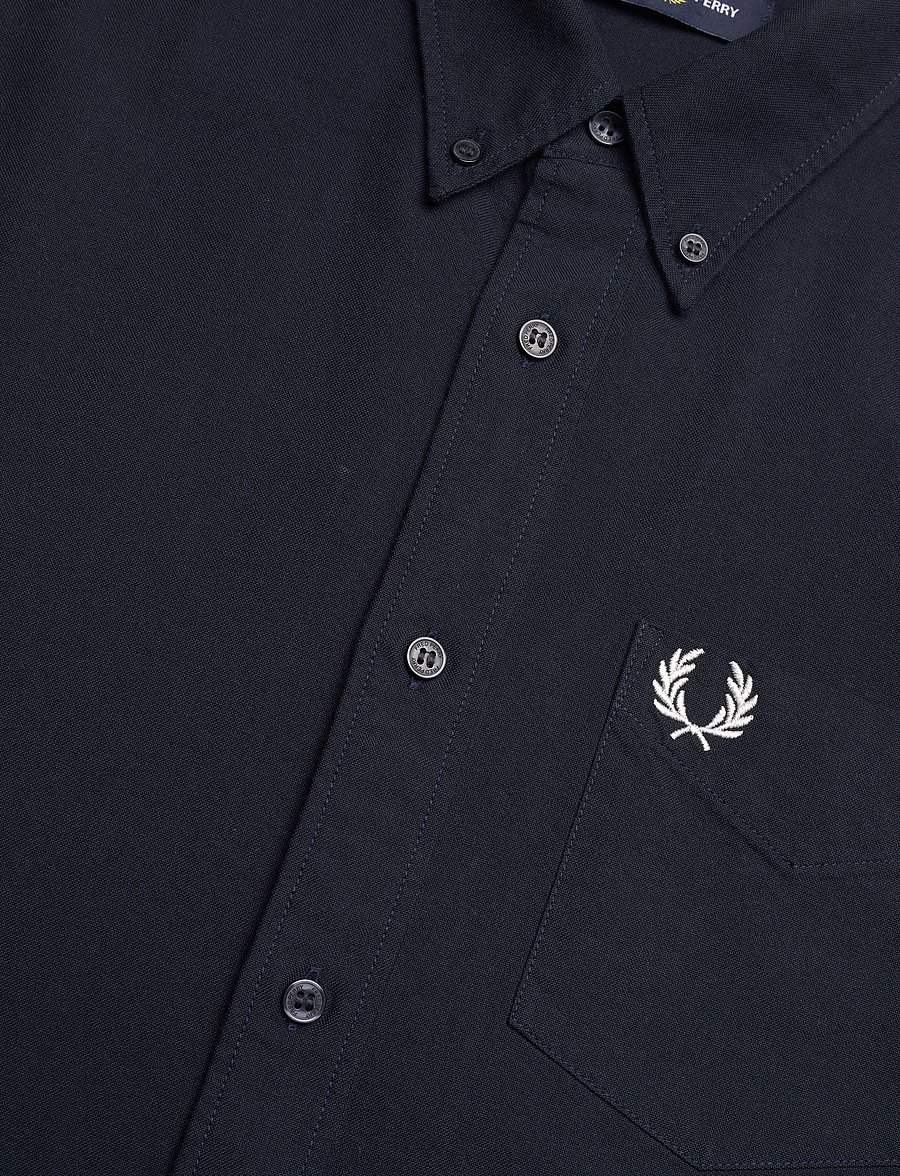 Fred Perry - OXFORD SHIRT - oxford-hemden - navy - 3