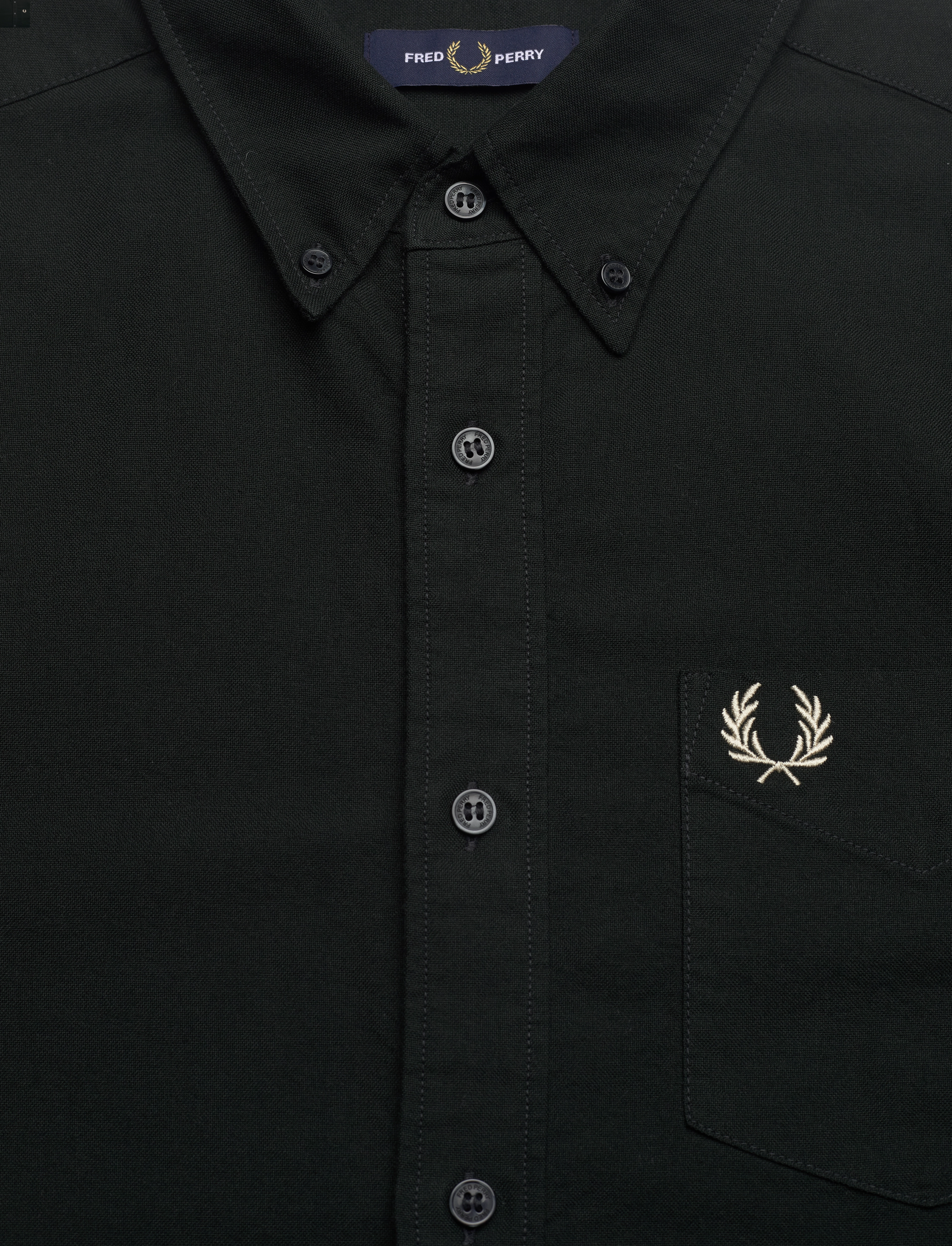 Fred Perry - OXFORD SHIRT - oxford-hemden - night green - 2