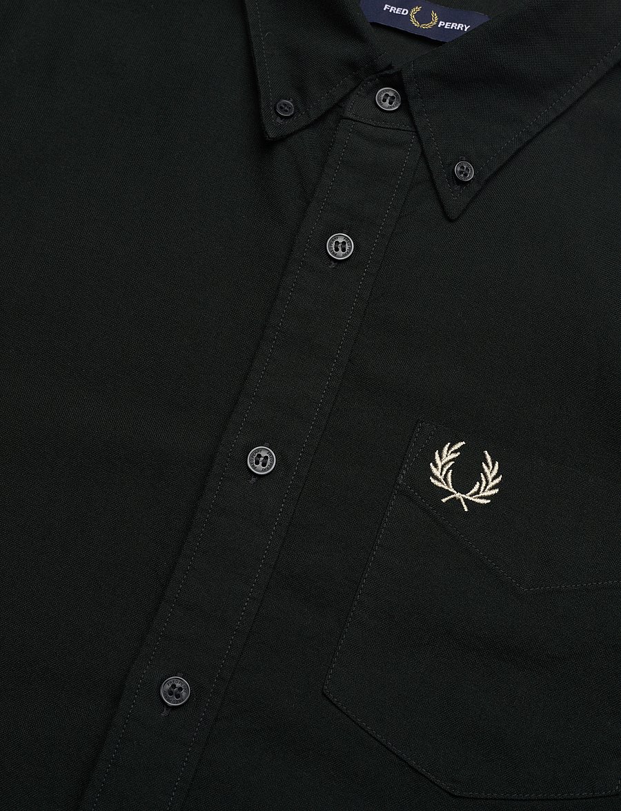 Fred Perry - OXFORD SHIRT - oxford shirts - night green - 5