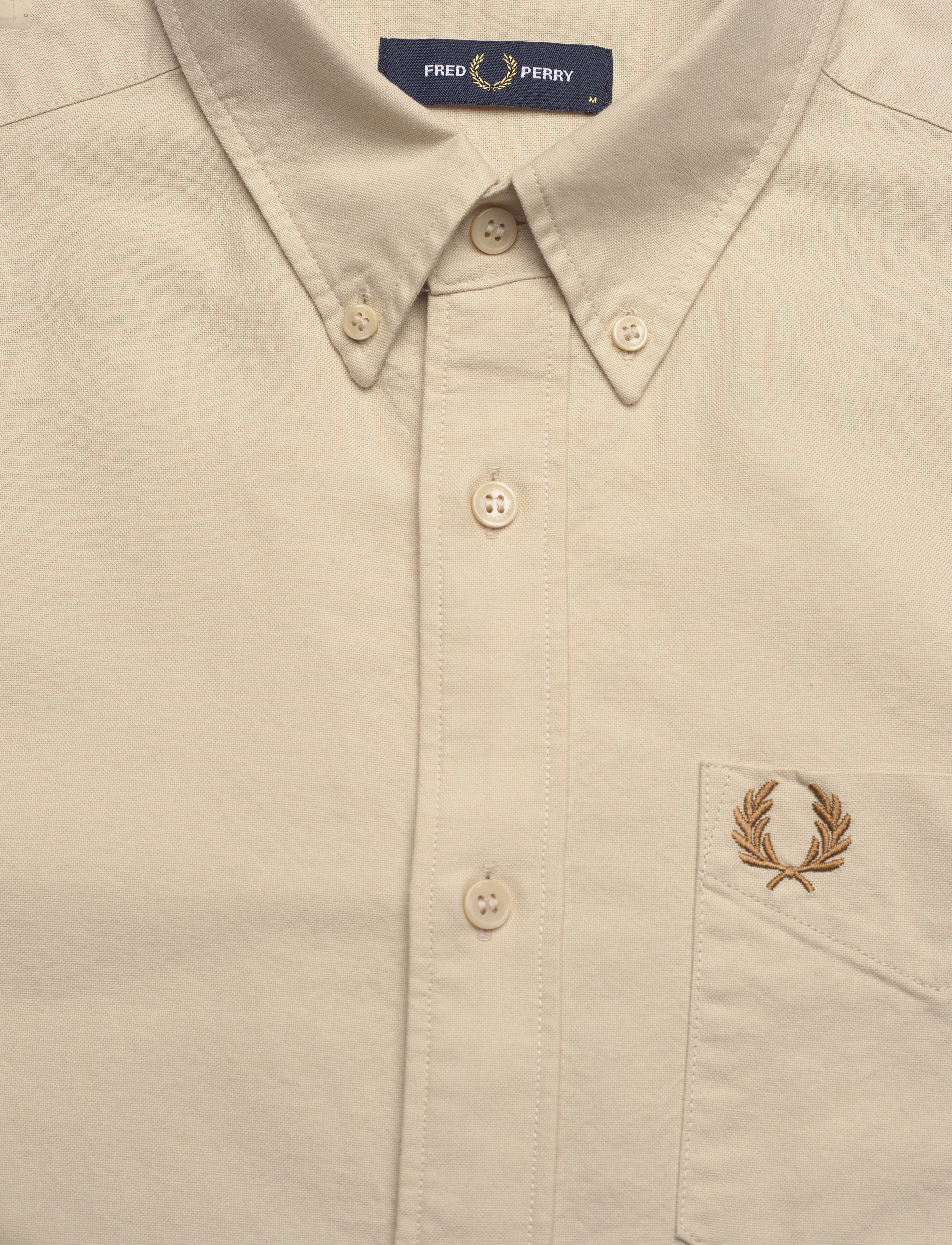 Fred Perry - OXFORD SHIRT - oxfordi särgid - oatmeal - 2