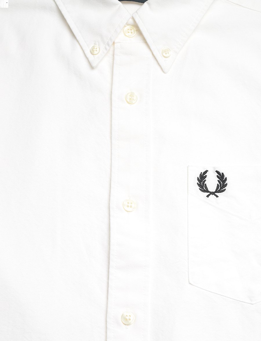 Fred Perry - OXFORD SHIRT - oxford-hemden - white - 2