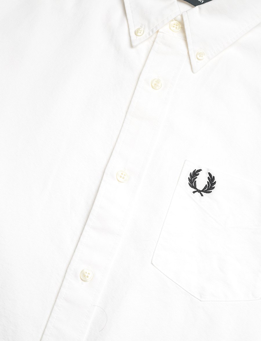 Fred Perry - OXFORD SHIRT - oxford-hemden - white - 3