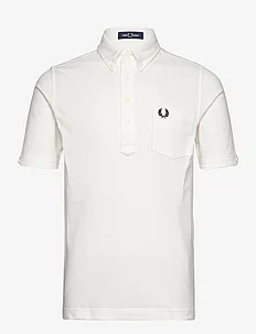 BUTTON COLLAR P SHIRT, Fred Perry