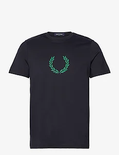 LAUREL W GRAPHIC TEE, Fred Perry