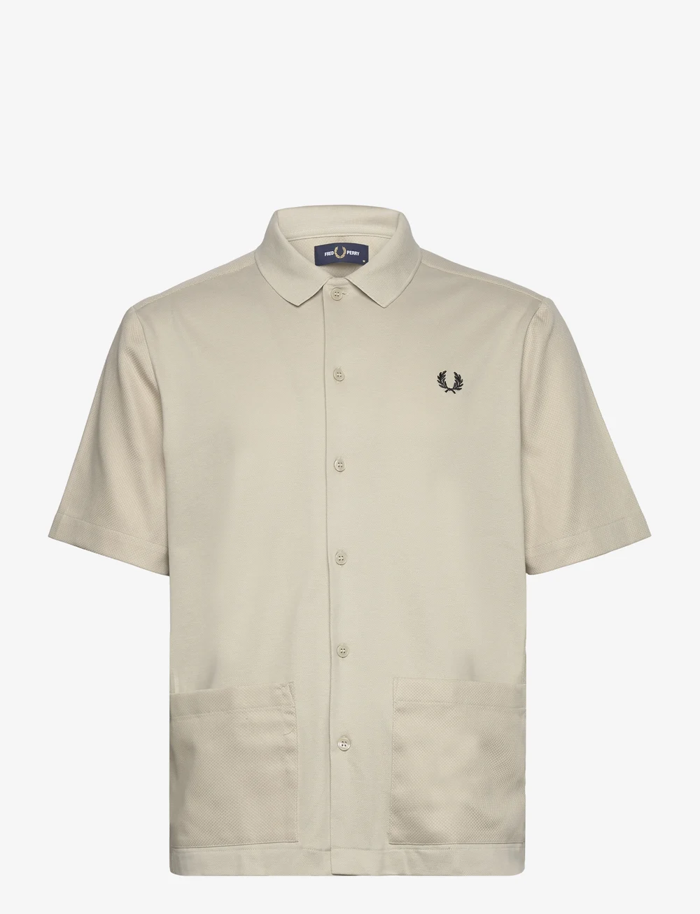 Fred perry pique sales shirt