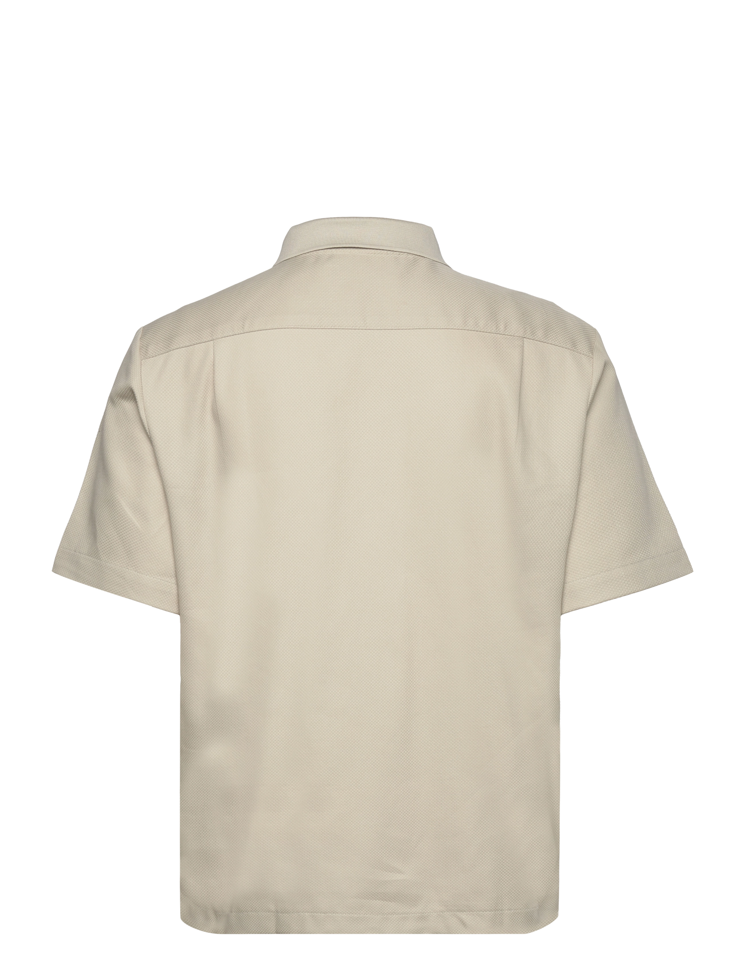 Fred Perry - PIQUE PANEL SHIRT - light oyster - 1