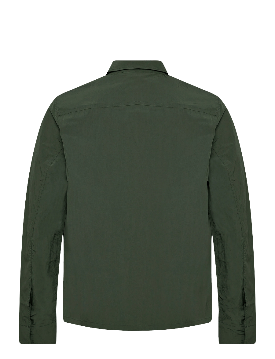 Fred Perry - ZIP THROUGH OVERSHIRT - höstjackor - court green - 1