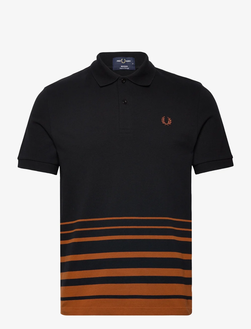 Fred perry striped polo sales