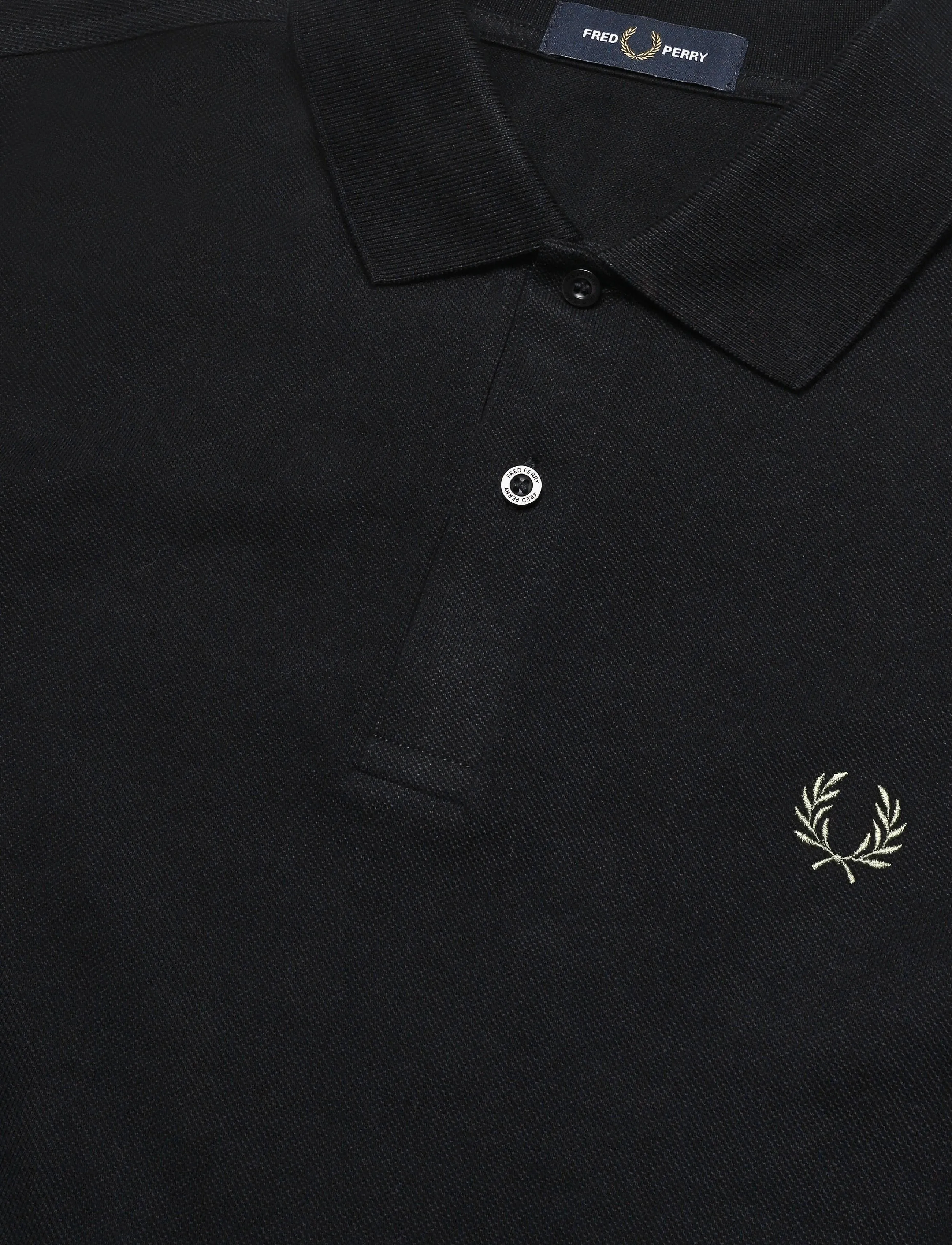 Fred Perry - THE FRED PERRY SHIRT - short-sleeved polos - black / laurel wreath green - 4
