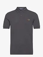 THE FRED PERRY SHIRT - ANCHGREY/DKCARAM