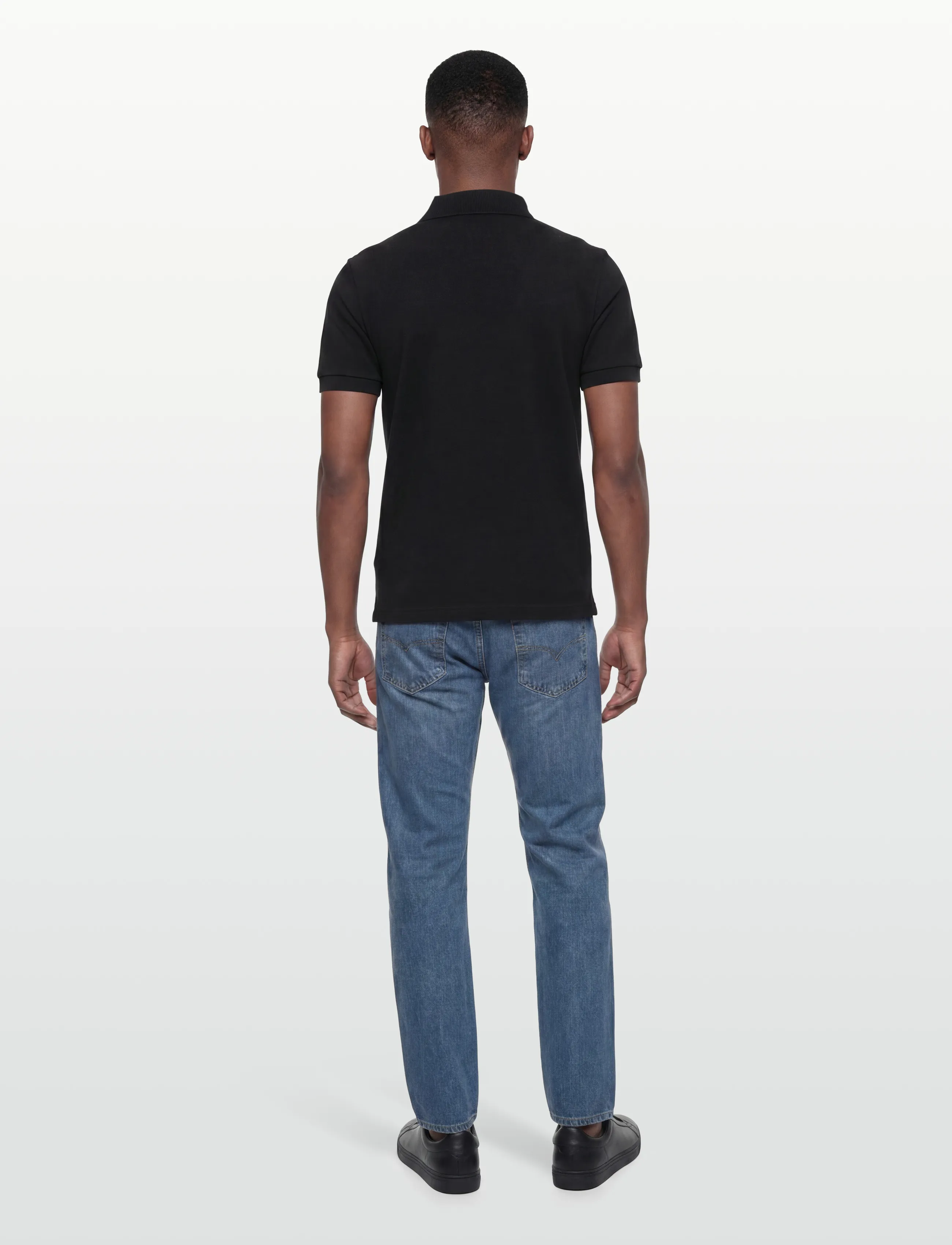 Fred Perry - THE FRED PERRY SHIRT - short-sleeved polos - black/darkcaraml - 4