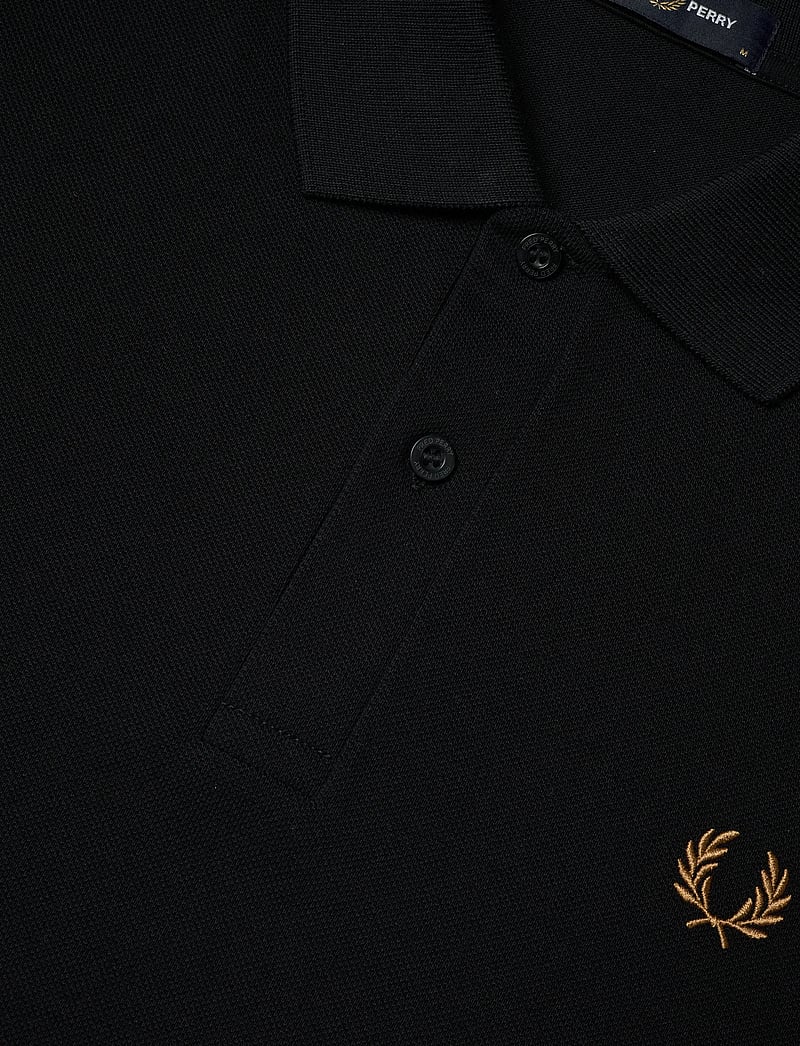 Fred Perry - THE FRED PERRY SHIRT - kortärmade pikéer - black/darkcaraml - 5