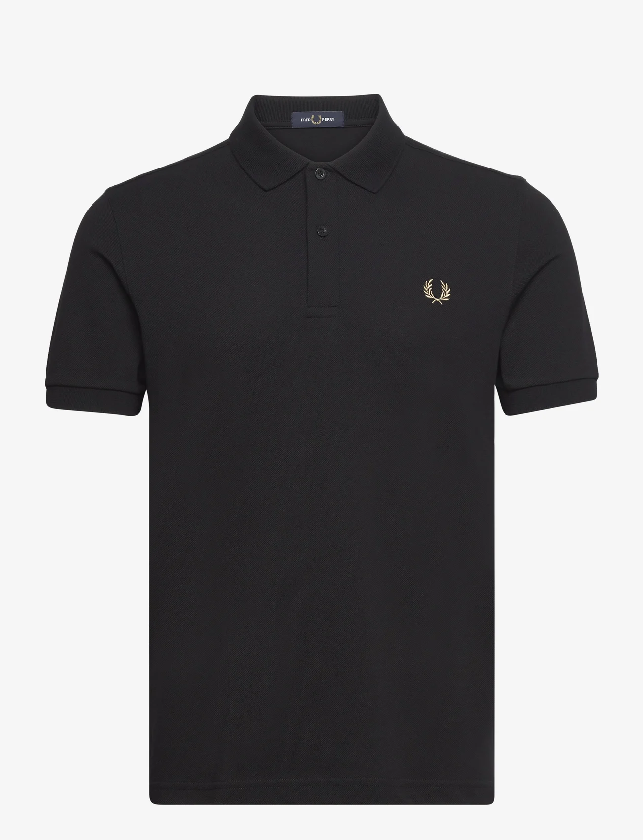 Fred Perry - THE FRED PERRY SHIRT - kortärmade pikéer - black/warm stone - 0