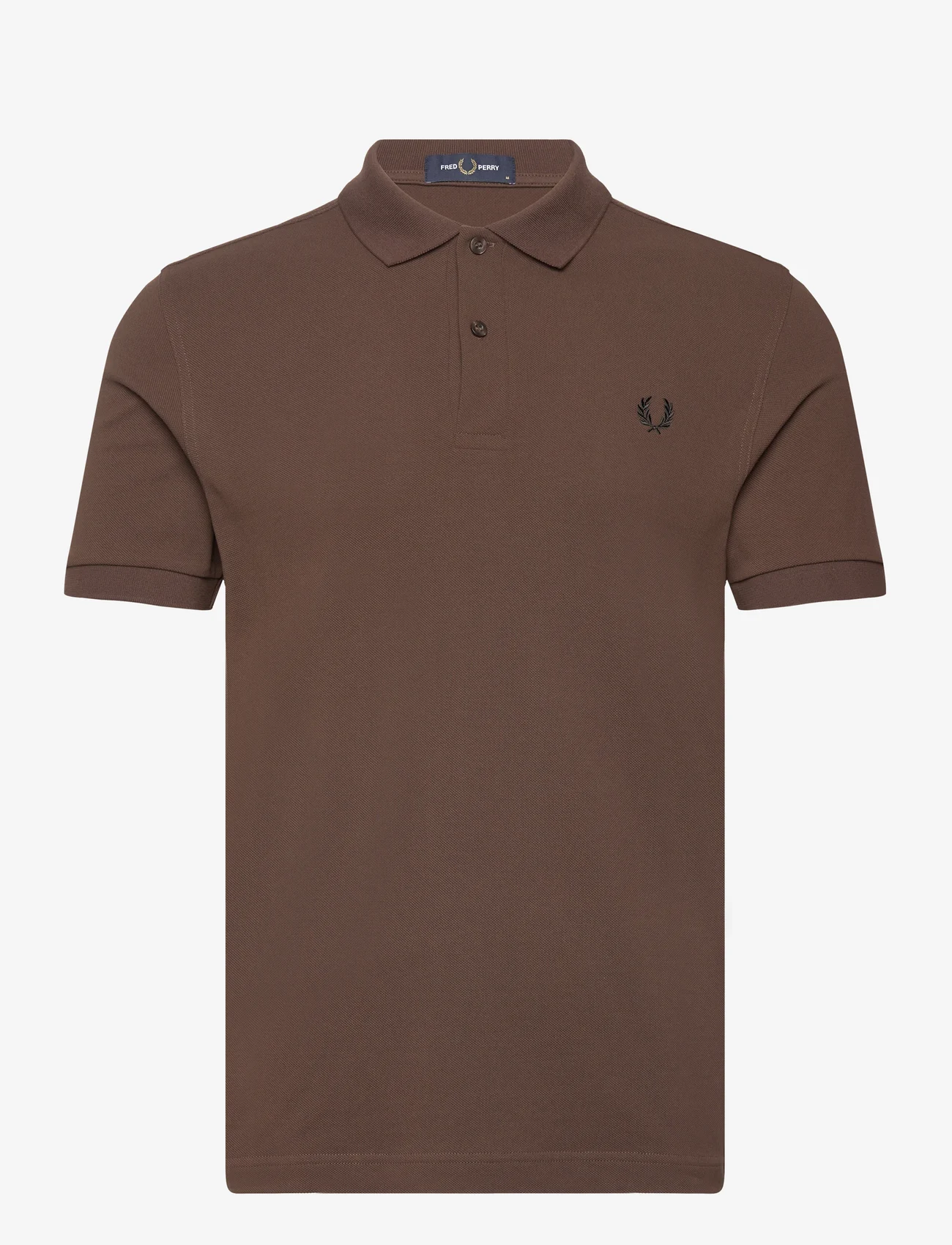 Fred Perry - PLAIN FRED PERRY SHIRT - kortærmede poloer - burnt tobacco - 0