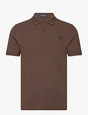 Fred Perry - PLAIN FRED PERRY SHIRT - kortermede - burnt tobacco - 0