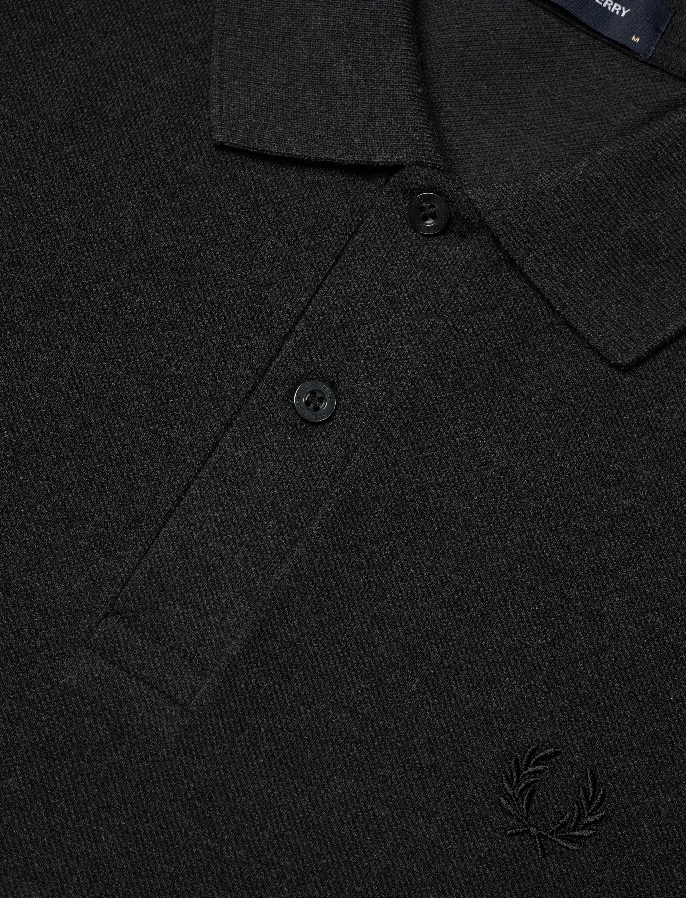 Fred Perry - THE FRED PERRY SHIRT - kortärmade pikéer - charcoalmarl/blk - 5