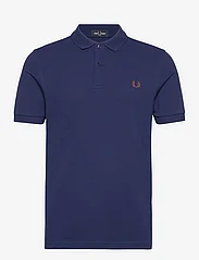 Fred Perry - PLAIN FRED PERRY SHIRT - kortærmede poloer - french navy - 0