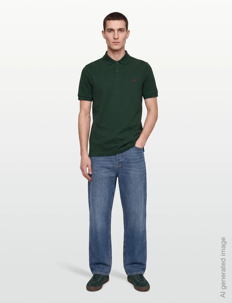 Fred Perry - THE FRED PERRY SHIRT - kurzärmelig - grassroots/oxblo - 0