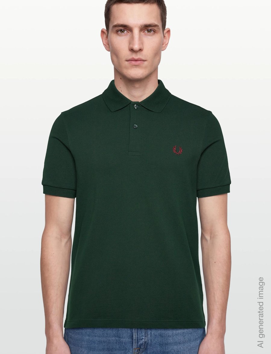 Fred Perry - THE FRED PERRY SHIRT - kurzärmelig - grassroots/oxblo - 3
