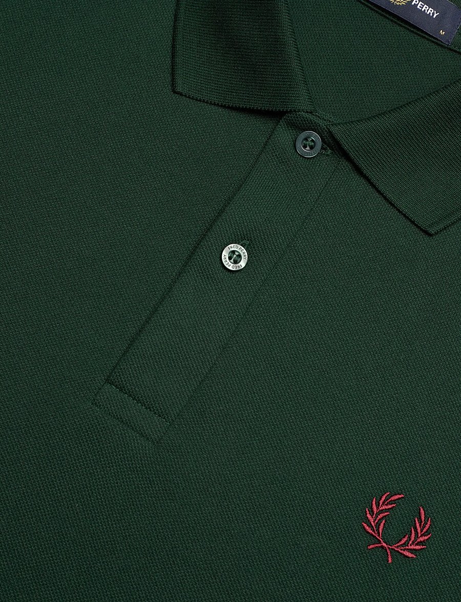 Fred Perry - THE FRED PERRY SHIRT - kurzärmelig - grassroots/oxblo - 5